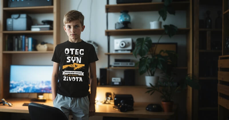 dětské otec a syn